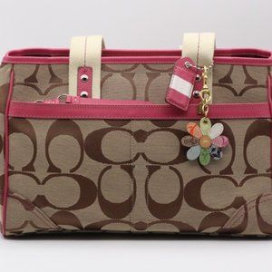 Coach Signature Hampton Tote 11951